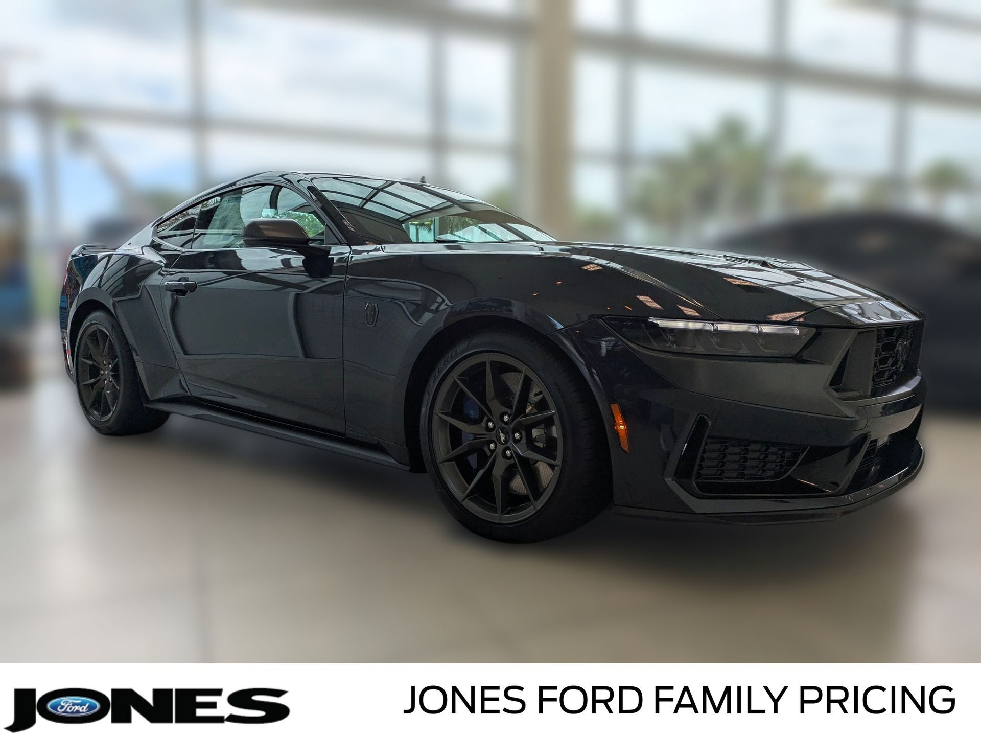 2026 Ford Mustang Dark Horse Premium in Blue Ember Metallic — front three-quarter view