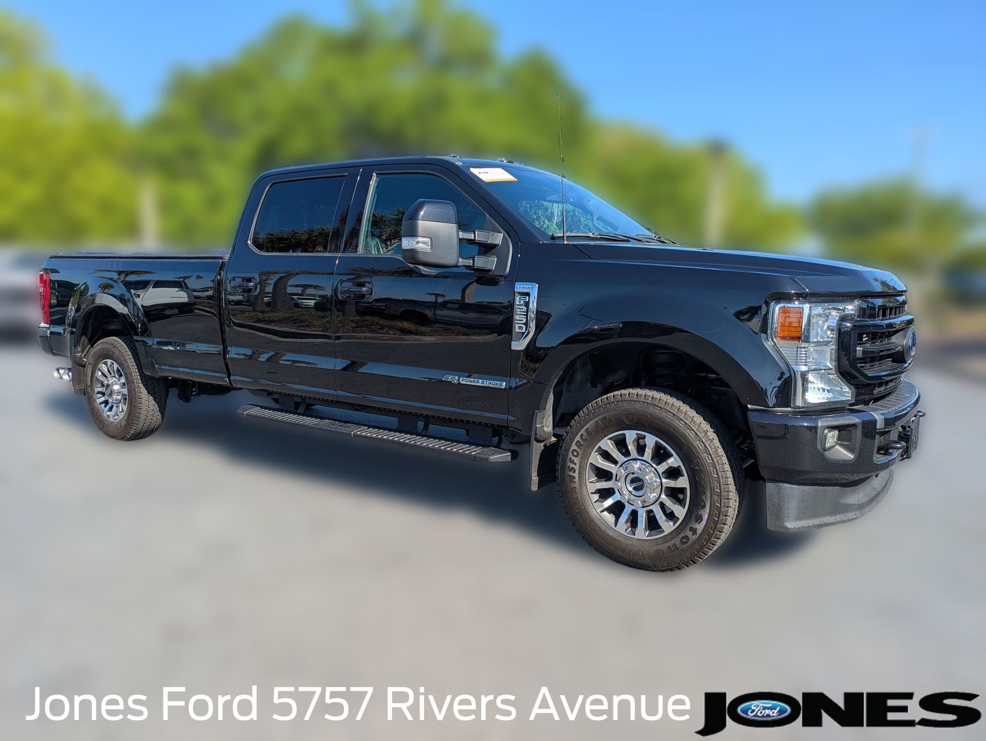 2022 Ford F-250SD — rear three-quarter view