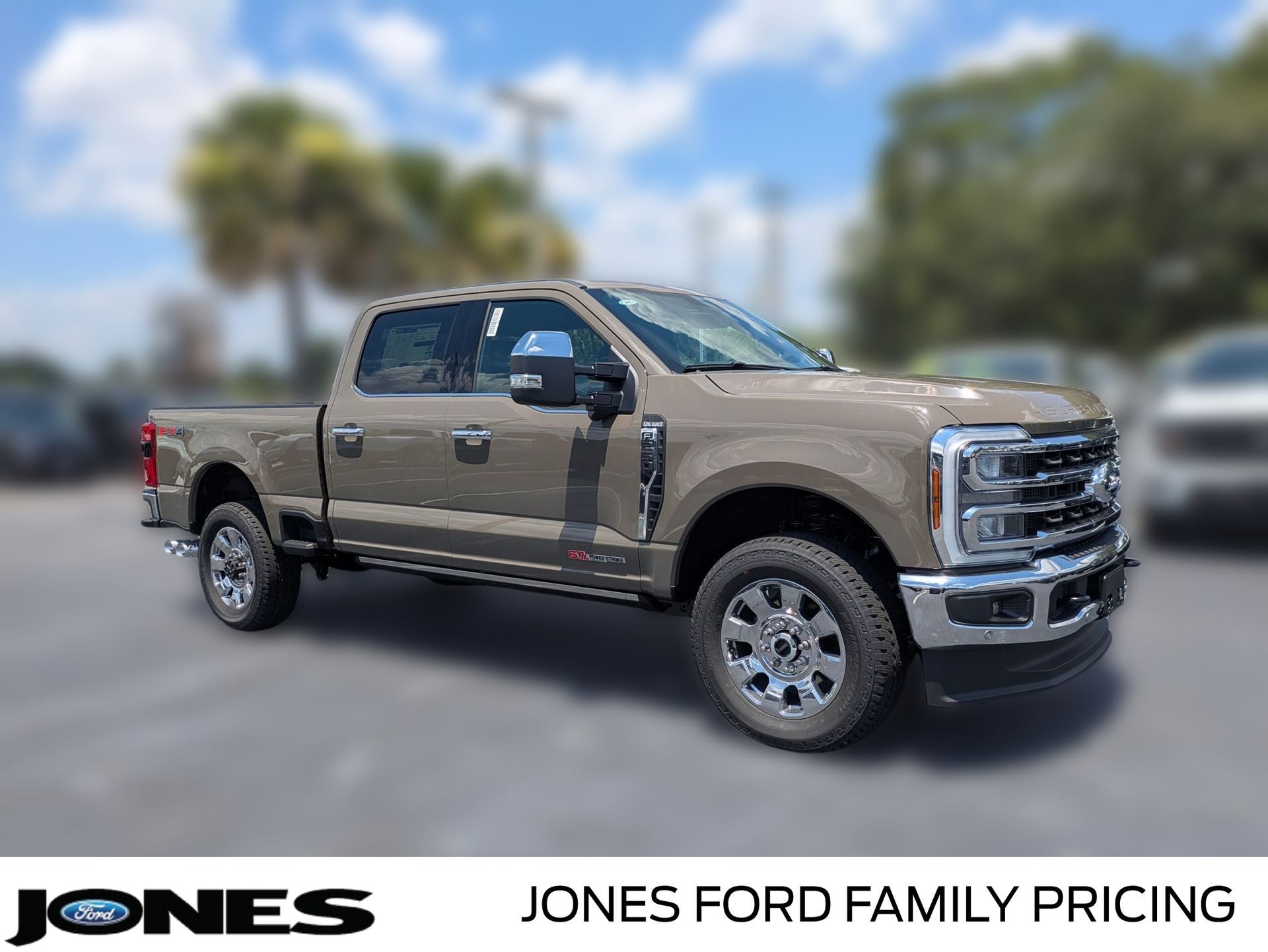 2026 Ford F-250 F-250 King Ranch in Marsh Gray — front three-quarter view