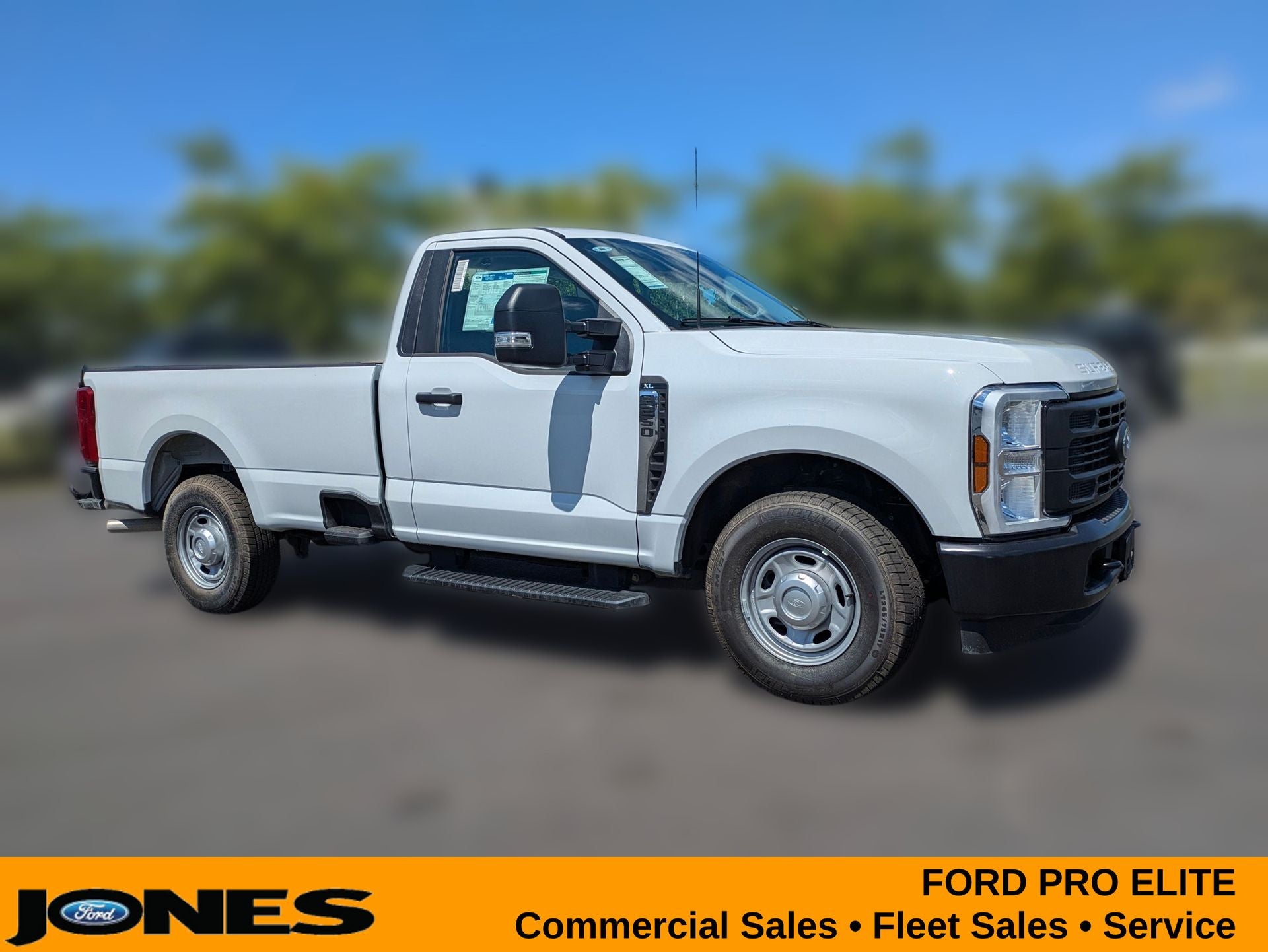 2026 Ford F-250 F-250 XL in Oxford White — front three-quarter view
