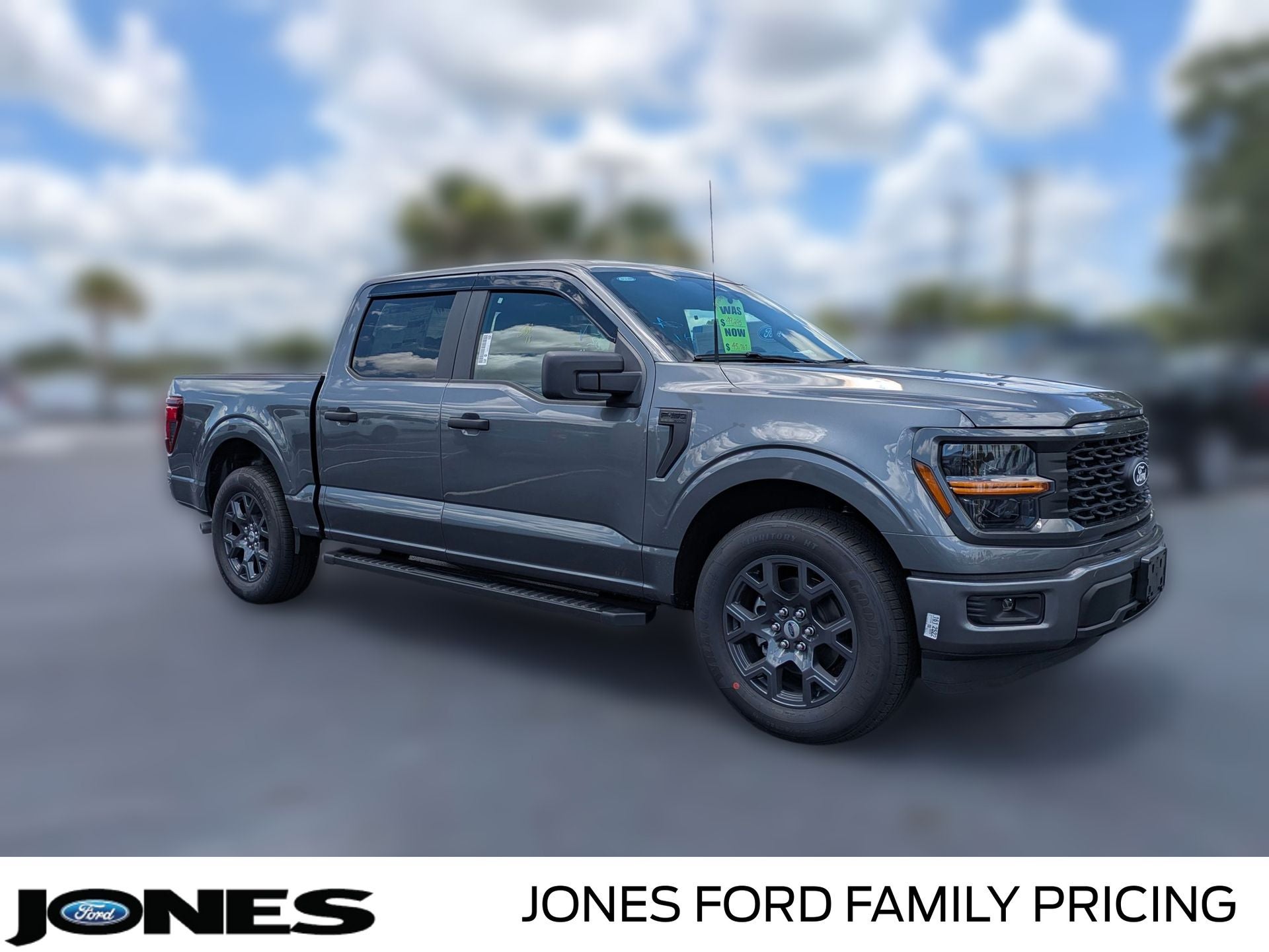 2026 Ford F-150 STX in Carbonized Gray Metallic — front three-quarter view