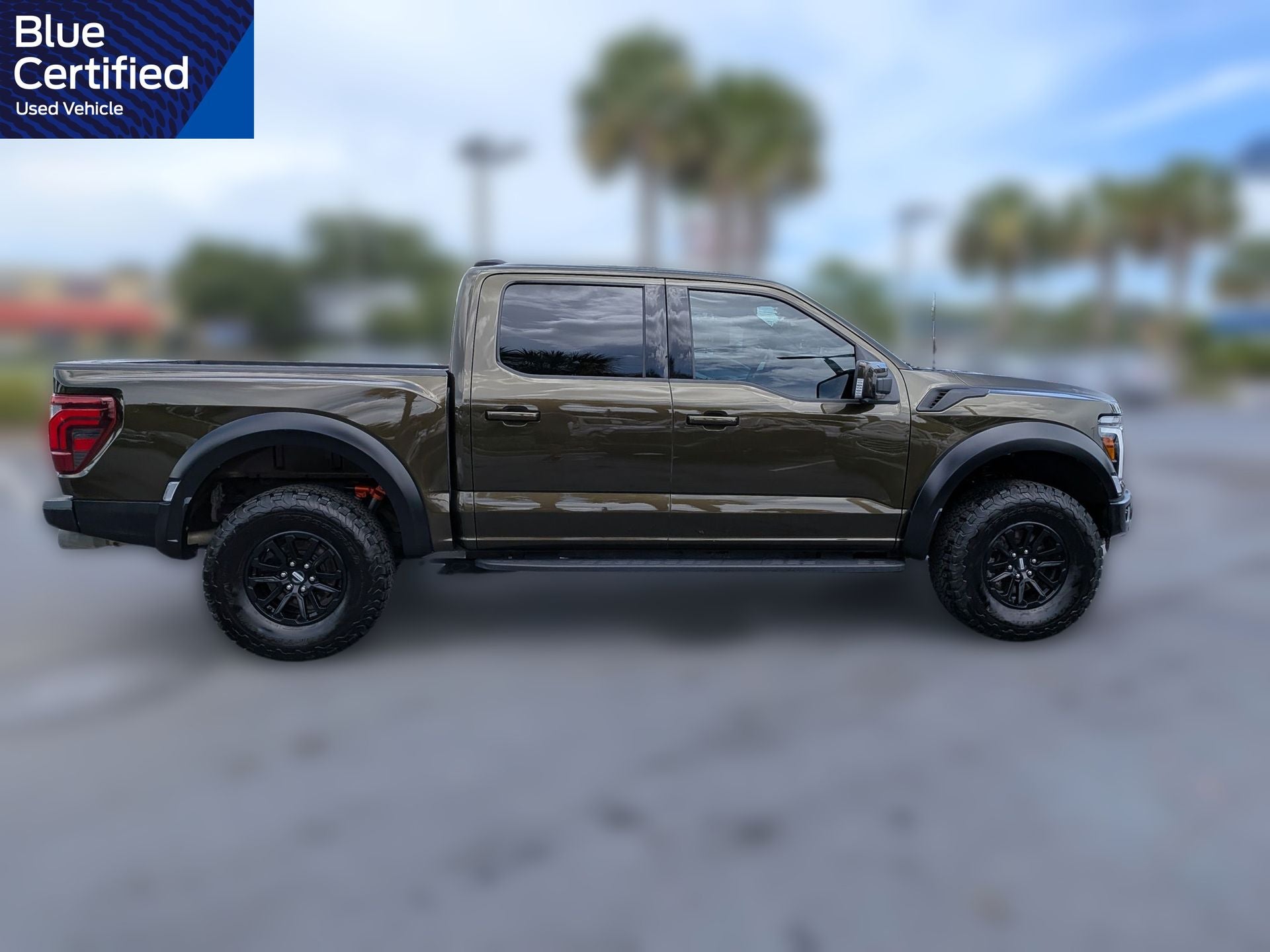 2025 Ford F-150 — rear three-quarter view