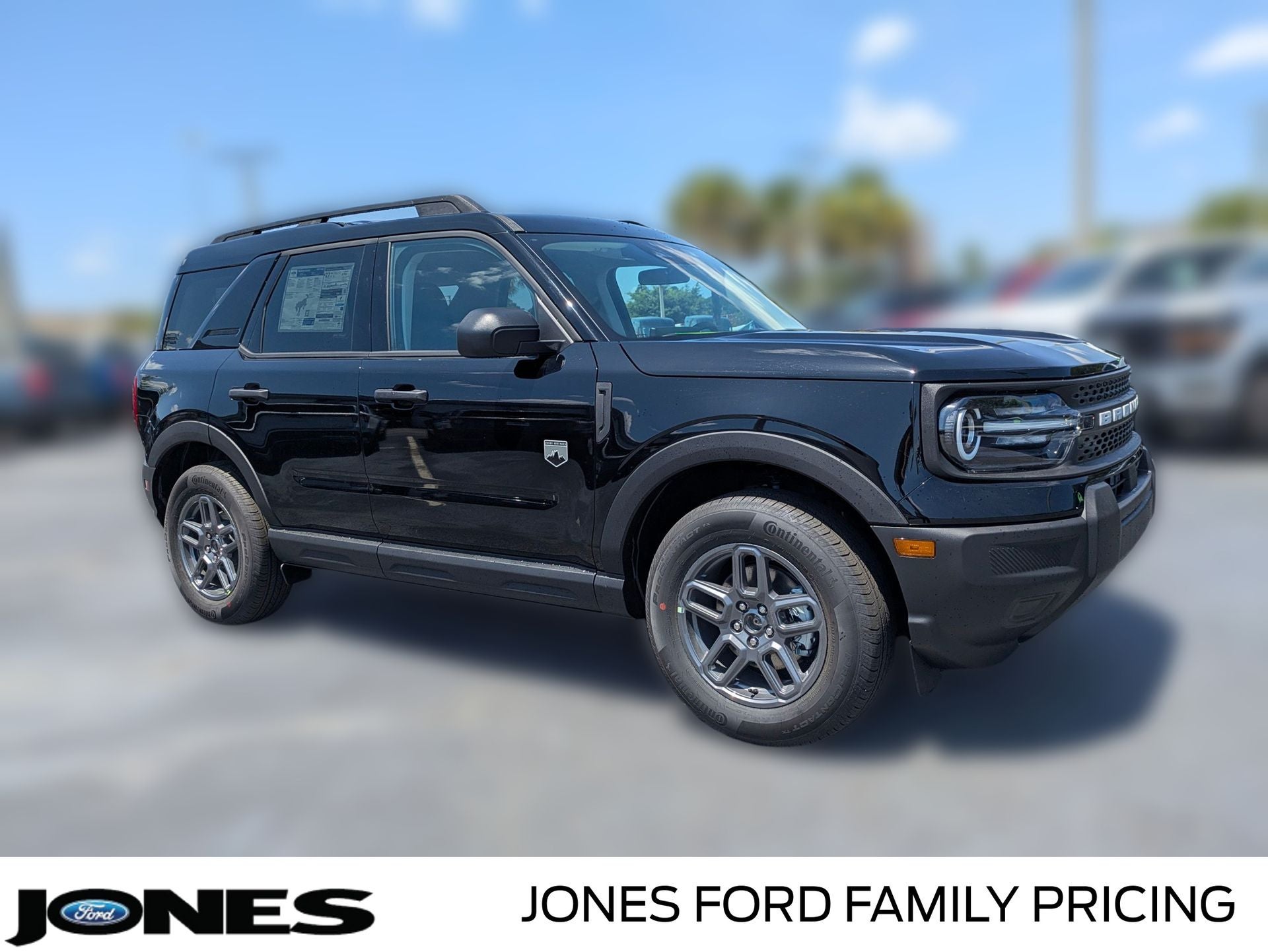 2026 Ford Bronco Sport Big Bend in Shadow Black — front three-quarter view